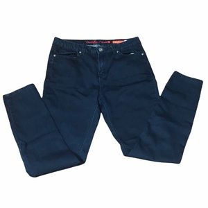 Skinny Compression Jeans Revolution by Revolt Size 13 Dark Blue Wash